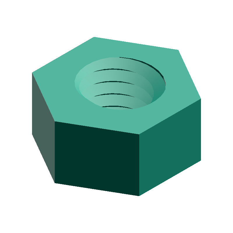 Hex Nut Generator