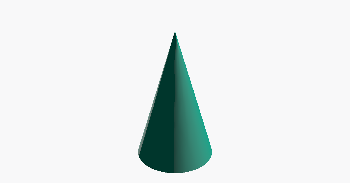 Cone STEP File Generator | meta-matic