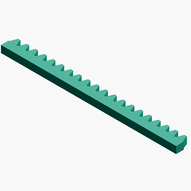 Tandheugel STEP-bestandsgenerator